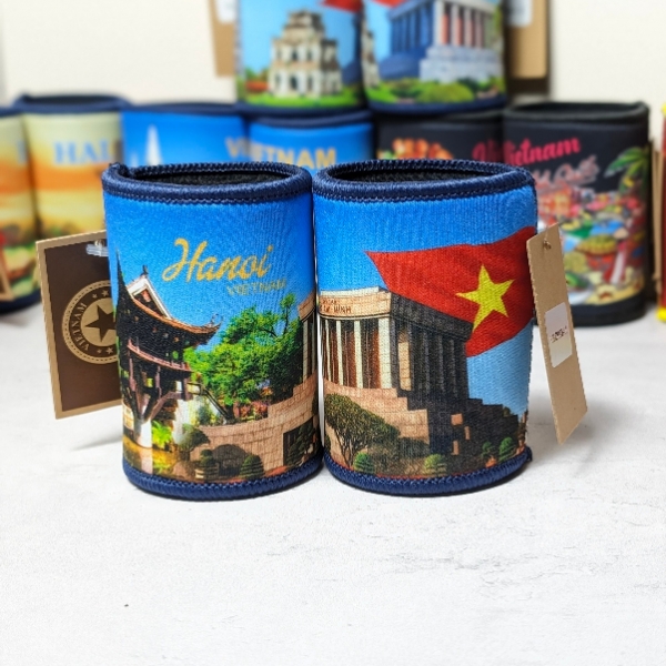 BAO GIỮ NHIỆT - BAO BIA (HÀ NỘI CHÙA,LĂNG BÁC)