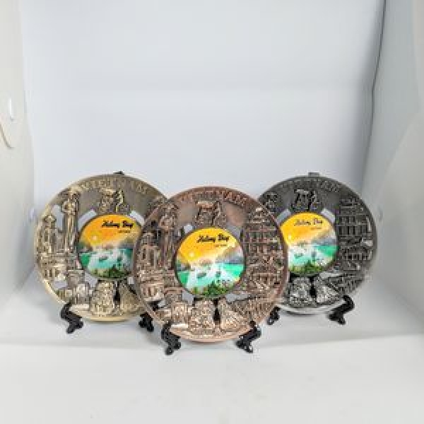 DỈA LỘNG CẢNH (HẠ LONG X.LÁ-3 MÀU)