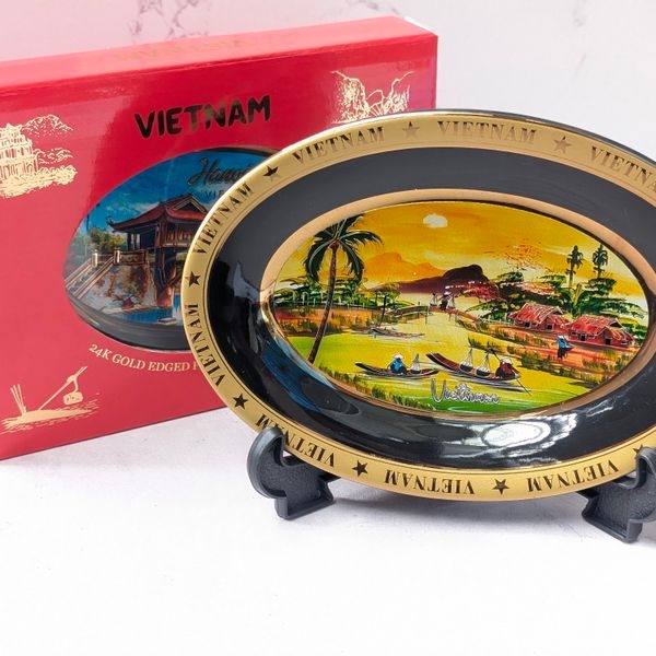ĐĨA SỨ DÁN CẢNH(Đ.QUÊ 11)