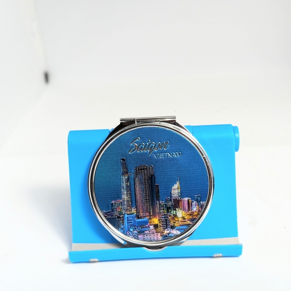 GƯƠNG TRÒN INOX (BITEXCO ĐÊM)