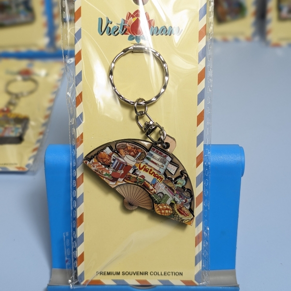MÓC KHOÁ GỖ QUẠT (ĐỒ ĂN)