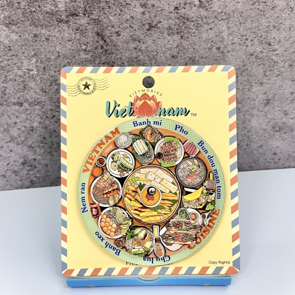 NAM CHÂM-HÍT GỖ 3D (ĐỒ ĂN 2)
