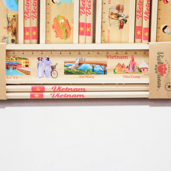 SET HỘP BÚT GỖ (HA,AD,DN,NT)