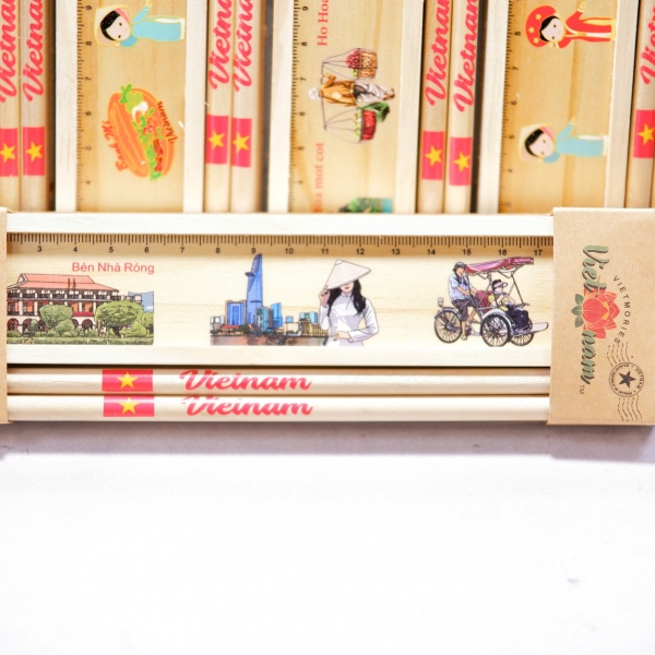 SET HỘP BÚT GỖ (SAIGON BITEXCO)