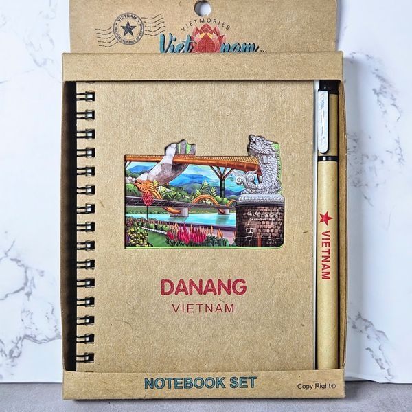 SỔ TAY GIẤY GỖ & BÚT (ĐÀ NẴNG)