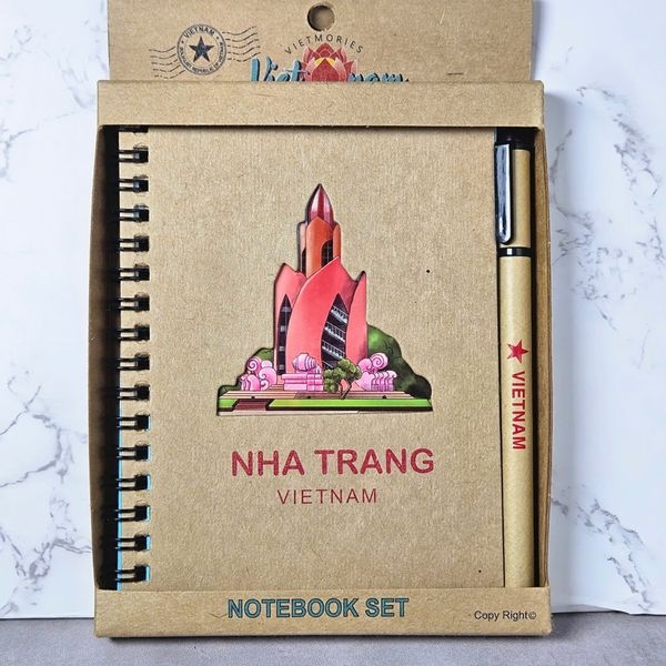 SỔ TAY GIẤY GỖ & BÚT (NHA TRANG)