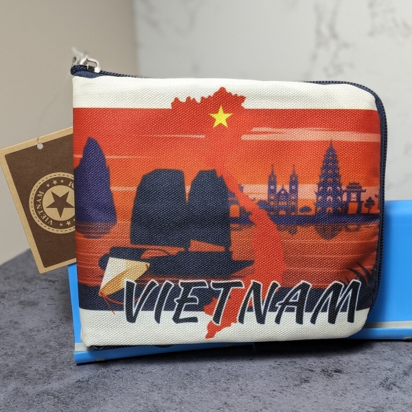 TÚI DÙ XẾP NGANG (BẢN ĐỒ)
