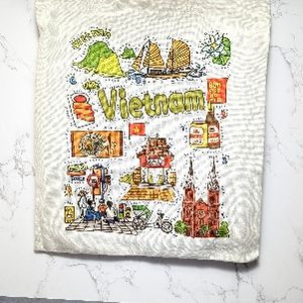 TÚI VẢI VN NGỒI LỀ ĐƯỜNG